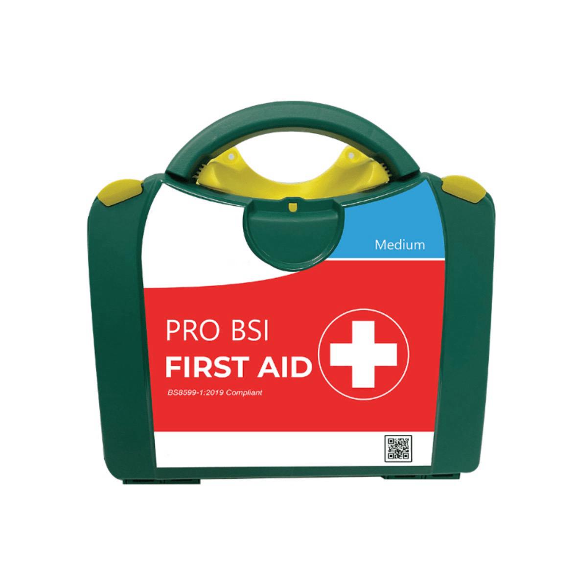 Medium workplace first aid kit and contents